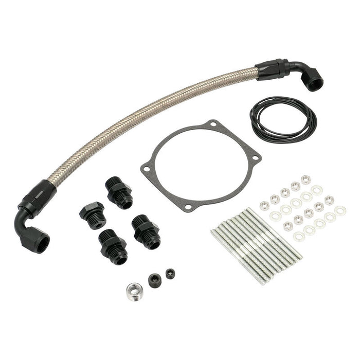 Proflow Intake Manifold, Supermax Hi Ram, Cast Aluminium,  Holden Commodore LS3/L92, with Fuel Rails, Kit, Natural - PFEM300116