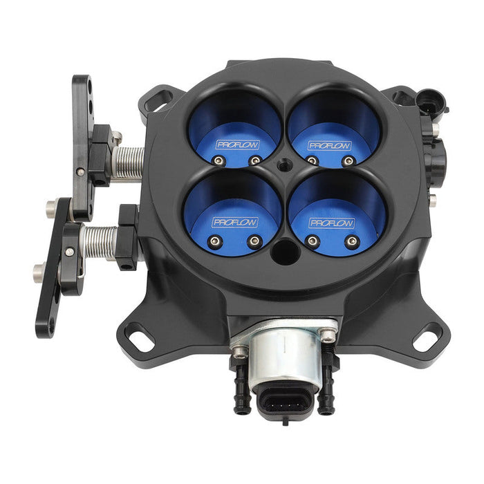 Proflow SuperMax Intake Manifold Kit, Tunnel Ram, For Holden Commodore LS1/LS2, EFI 4150, Fabricated Silver, kit - PFEM63238-KIT-S