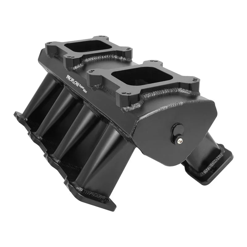 Proflow SuperMax Intake Manifold, Tunnel Ram, For Holden Commodore LS7, Carburetted 4150, Fabricated Black - PFEM63257 - Mount Performance Parts