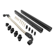 Proflow SuperMax EFI Intake Manifold With Fuel Rails, Fabricated, Black, 102mm Throttle Body, For Ford Mustang, 5.0L Coyote, Each - PFEM64293 - Mount Performance Parts