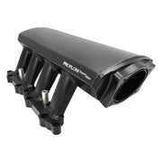 Proflow SuperMax EFI Intake Manifold With Fuel Rails, Fabricated, Black, 102mm Throttle Body, For Ford Mustang, 5.0L Coyote, Each - PFEM64293 - Mount Performance Parts