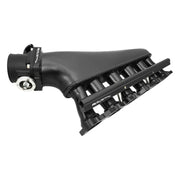Proflow Intake Manifold Kit, Fabricated Aluminium, Black, For Nissan TB48 Inlet Plenum, 90mm Throttle Body, Fuel Rail - PFEM67535BK - Mount Performance Parts