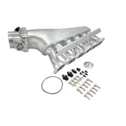 Proflow Intake Manifold Kit, Fabricated Aluminium, Polished, For Nissan TB48 Inlet Plenum, 90mm Throttle Body, Fuel Rail Polished - PFEM67535 - Mount Performance Parts