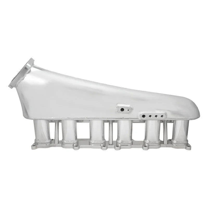 Proflow Intake Manifold Kit V2, For Ford Falcon XR6 BA/BF/FG Barra, Fabricated Aluminium, Polished, 80mm Bore - PFEM67740 - Mount Performance Parts