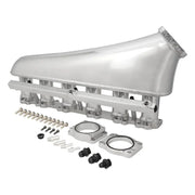 Proflow Intake Manifold Kit V2, For Ford Falcon XR6 BA/BF/FG Barra, Fabricated Aluminium, Polished, 80mm Bore - PFEM67740 - Mount Performance Parts