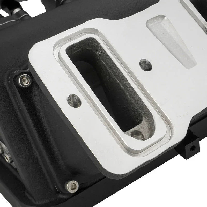 Proflow Intake Manifold Kit, SuperMax Plus, Cast Aluminium, EFI, For Holden Commodore LS1/LS2, 102mm Bore, Black - PFEM68711-BK - Mount Performance Parts