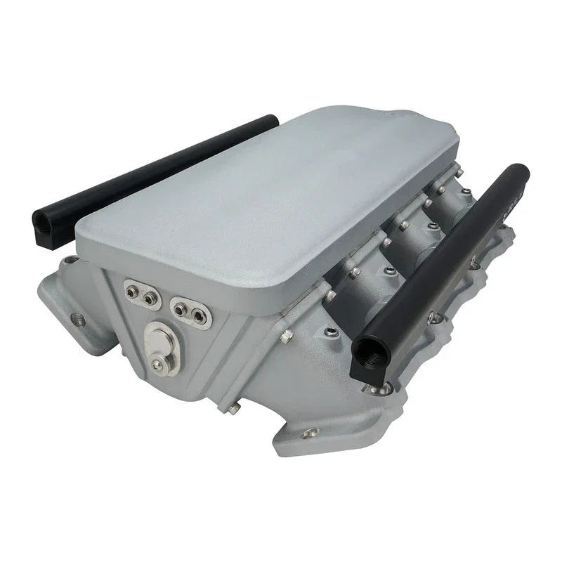 Proflow Intake Manifold Kit, SuperMax Plus, Cast Aluminium EFI, For Holden Commodore LS1/LS2, 102mm Bore, Natural - PFEM68711 - Mount Performance Parts