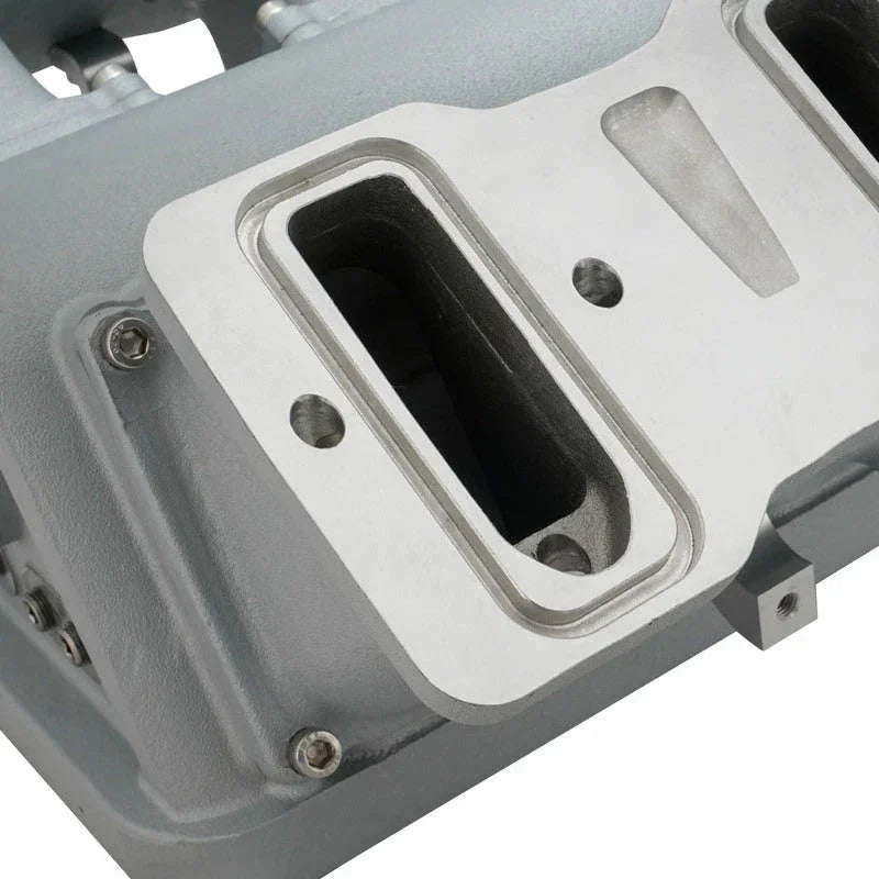 Proflow Intake Manifold Kit, SuperMax Plus, Cast Aluminium EFI, For Holden Commodore LS1/LS2, 102mm Bore, Natural - PFEM68711 - Mount Performance Parts