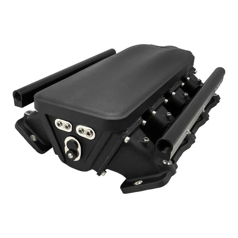 Proflow Intake Manifold Kit, SuperMax Plus, Cast Aluminium, EFI, For Holden Commodore LS3/L92, 102mm Bore, Black - PFEM68713-BK - Mount Performance Parts
