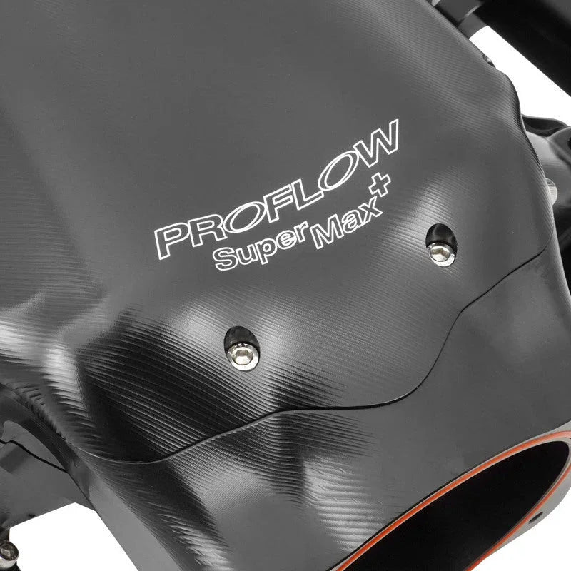 Proflow Billet CNC LS Intake Manifold Kit, SuperMax Plus, For Holden Commodore LS1/LS2, 102mm Bore, Gloss Black - PFEMB69000 - Mount Performance Parts