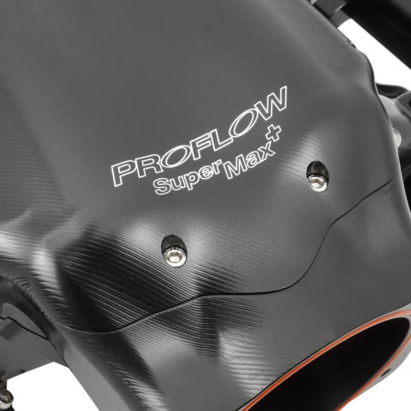 Proflow Billet CNC LS Intake Manifold Kit, SuperMax Plus, For Holden Commodore LS3/L92, 102mm Bore, Gloss Black - PFEMB69001 - Mount Performance Parts