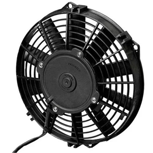 SPAL 9" Electric Thermo Fan 596 cfm - Puller Type With Straight Blades - Mount Performance Parts