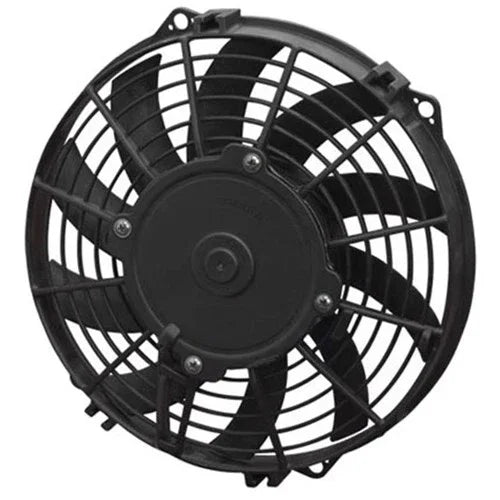 SPAL 10" Electric Thermo Fan 708 cfm - Puller Type With Curved Blades - Mount Performance Parts