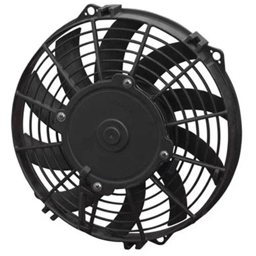 SPAL 12" Electric Thermo Fan 909 cfm - Puller Type With Curved Blades - Mount Performance Parts