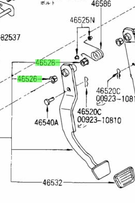 GENUINE NISSAN CLUTCH PEDAL BUSHING S13/S14/R32/R33/A31/C33