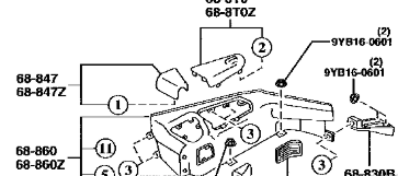 GENUINE MAZDA FD3 RX7 RH REAR STRUT COVER COVERS