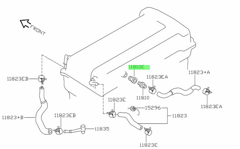 Genuine Nissan RB20/25/26/SR20 PCV Valve Grommet