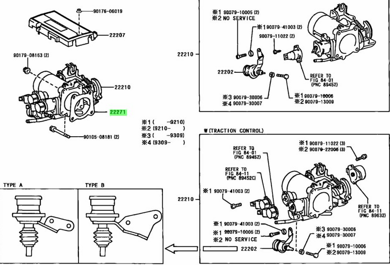 Genuine Toyota 1JZ Throttle Body Gasket