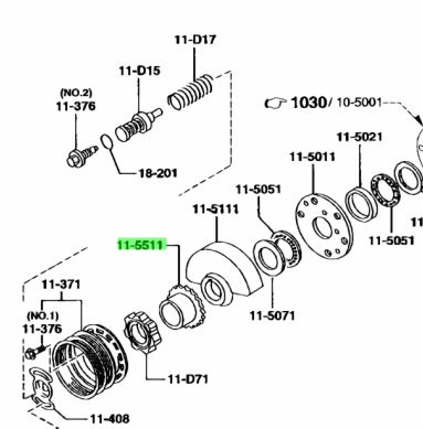 Genuine Mazda FD3 RX7  Oil Pump Drive Sprocket