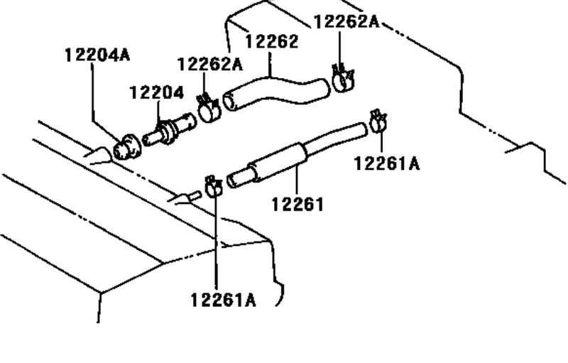 GENUINE TOYOTA 2JZ PCV VALVE GROMMET