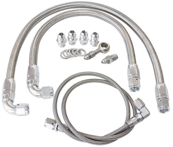Aeroflow Turbo Oil and Water Line Kit – Nissan SR20 S14 / S15 (AF30-1002) – AF30-1002