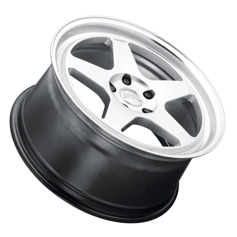 KANSEI STREET KNP - Hyper Silver with Bright Machined Lip - Mount Performance Parts