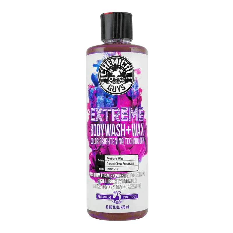 Extreme Bodywash & Wax Car Wash Soap with Color Brightening Technology, 16 fl. oz - Mount Performance Parts