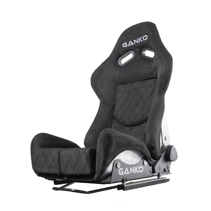 GANKO JP - RECLINABLE SEAT - GLITTER SILVER - Mount Performance Parts