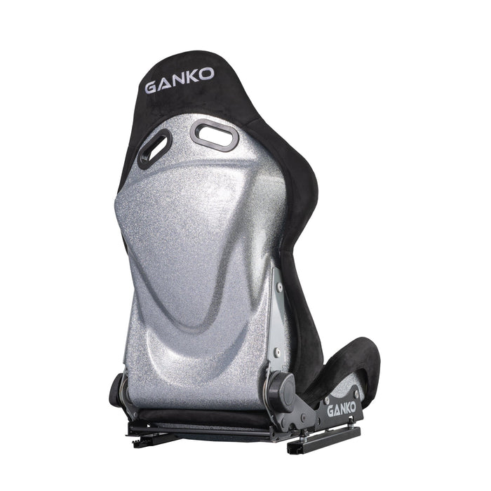 GANKO JP - RECLINABLE SEAT - GLITTER SILVER - Mount Performance Parts