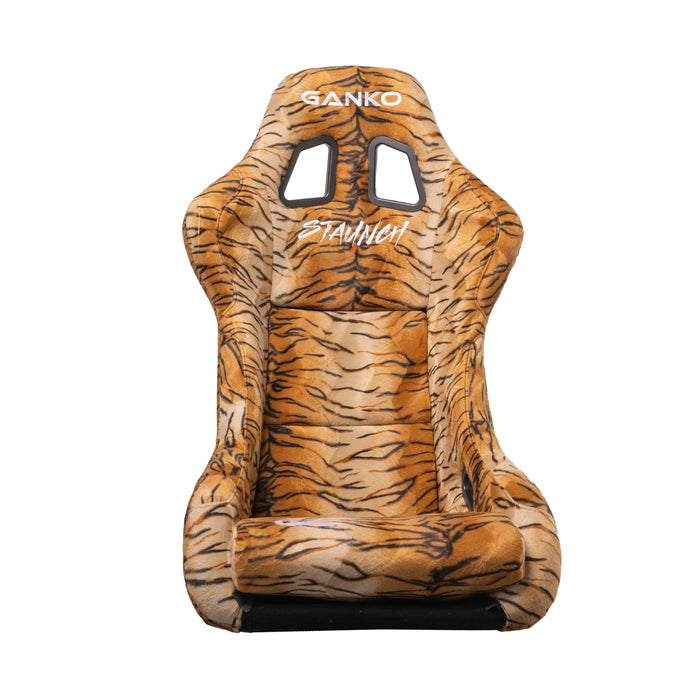 GANKO JP - STAUNCH FIXED BACK - LION PRINT - Mount Performance Parts